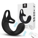 Anel Peniano com Estimulador de Próstata com Vibrações e Controle Remoto - S Hande - Libertina Sex Shop - anel, anel para pênis, Anel peniano, anel peniano com vibrador, anel peniano dupla penetração, anel peniano vibrador, anelpeniano, estimulador anal com vibrações para homem, estimulador anal masculino, estimulador anal masturbador, estimulador de próstata - Sex Shop Vibradores