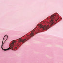 Kit Acessórios BDSM Estilo Luxury Vermelho - Algemas, Chicote, Venda e Mordaça