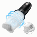 Masturbador Masculino Tornado - Estimulação Rotativa com 5 Níveis e 10 Modos Vibratórios